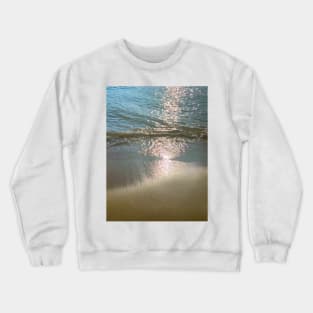 Summer Travel Vacation Sand Beach Sun Sea Reflections Crewneck Sweatshirt